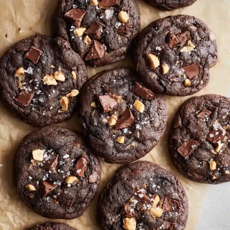 Double Chocolate Hazelnut Cookies Recipe