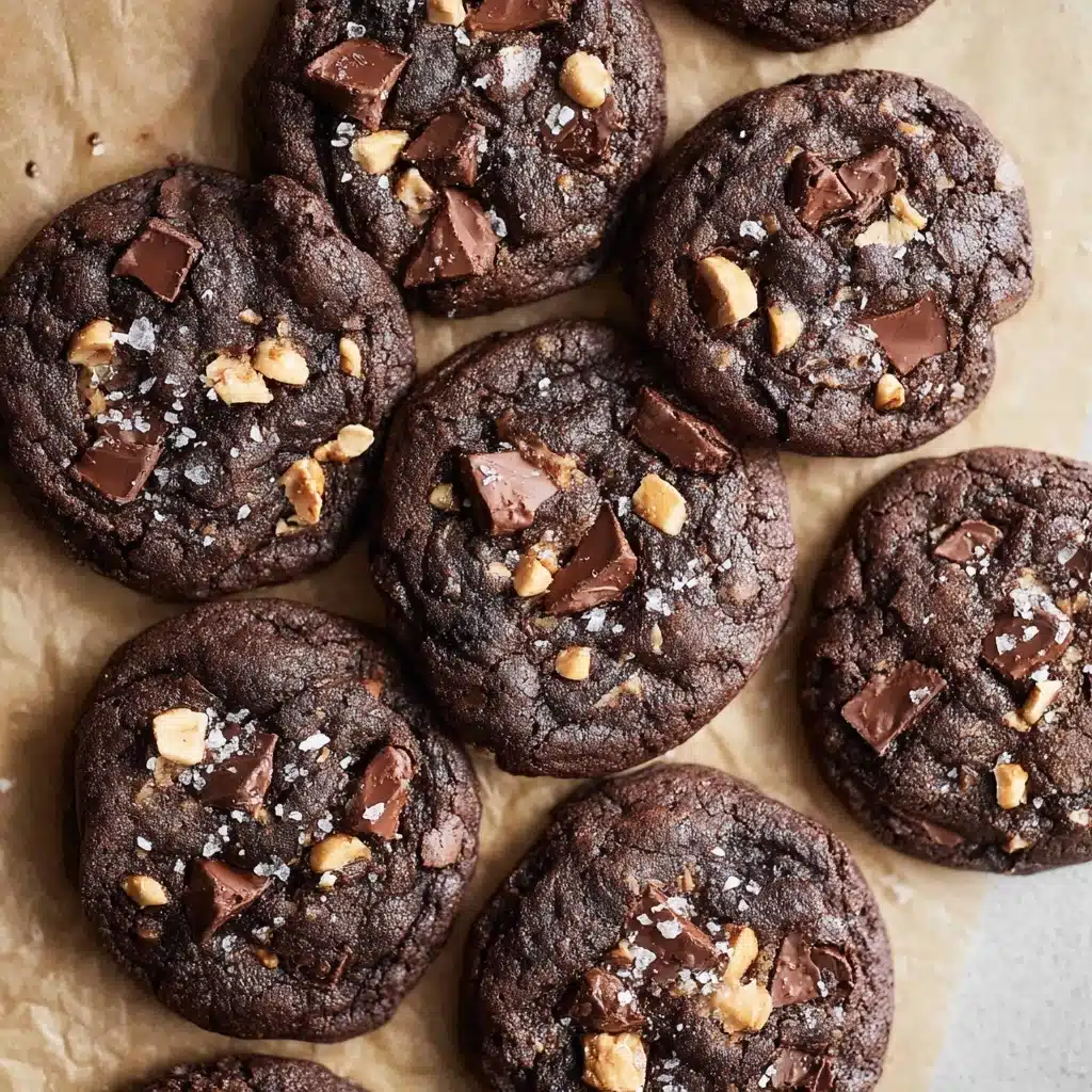 Double Chocolate Hazelnut Cookies Recipe