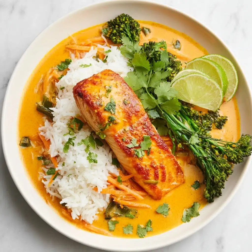 Salmon Coconut Curry Recipe - Recipe Image