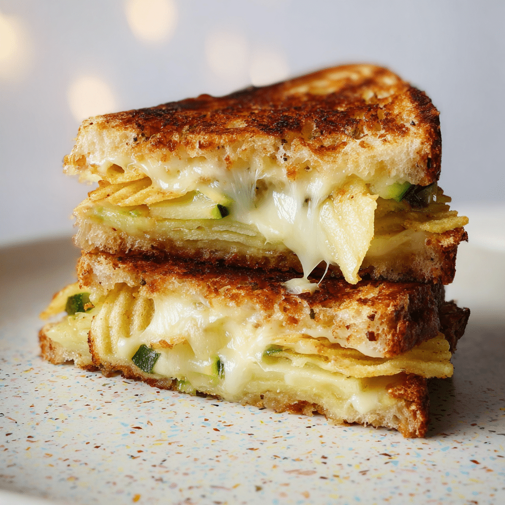 The Perfect Dill Pickle Grilled Cheese Sandwich Recipe - Recipe Image