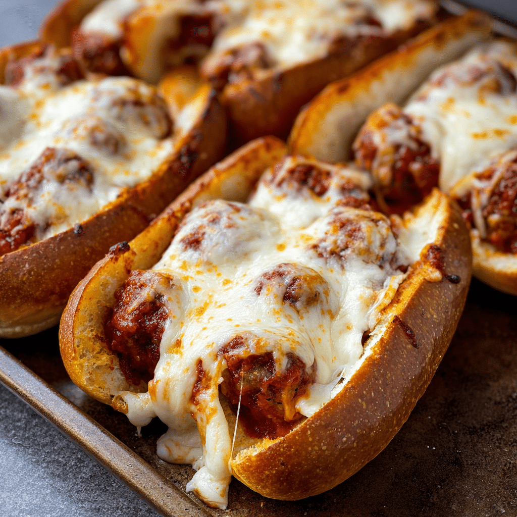 Easy Weeknight Meatball Sub Recipe - Recipe Image