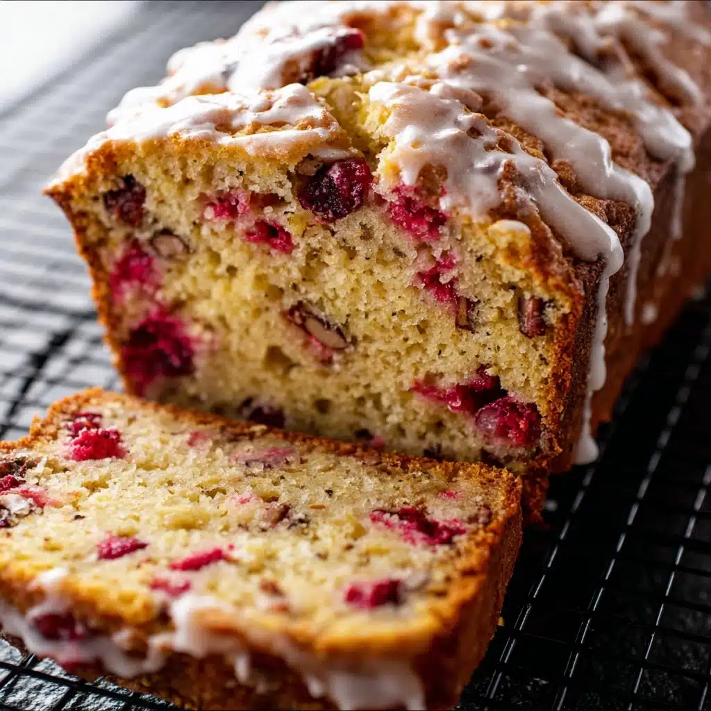 Orange Glazed Cranberry Bread Recipe - Recipe Image