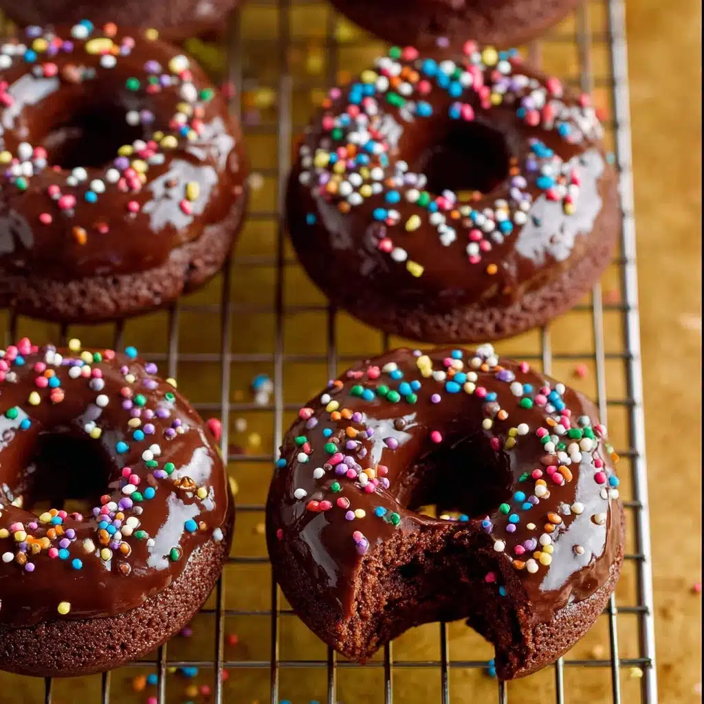 Chocolate Protein Doughnuts Recipe - Recipe Image