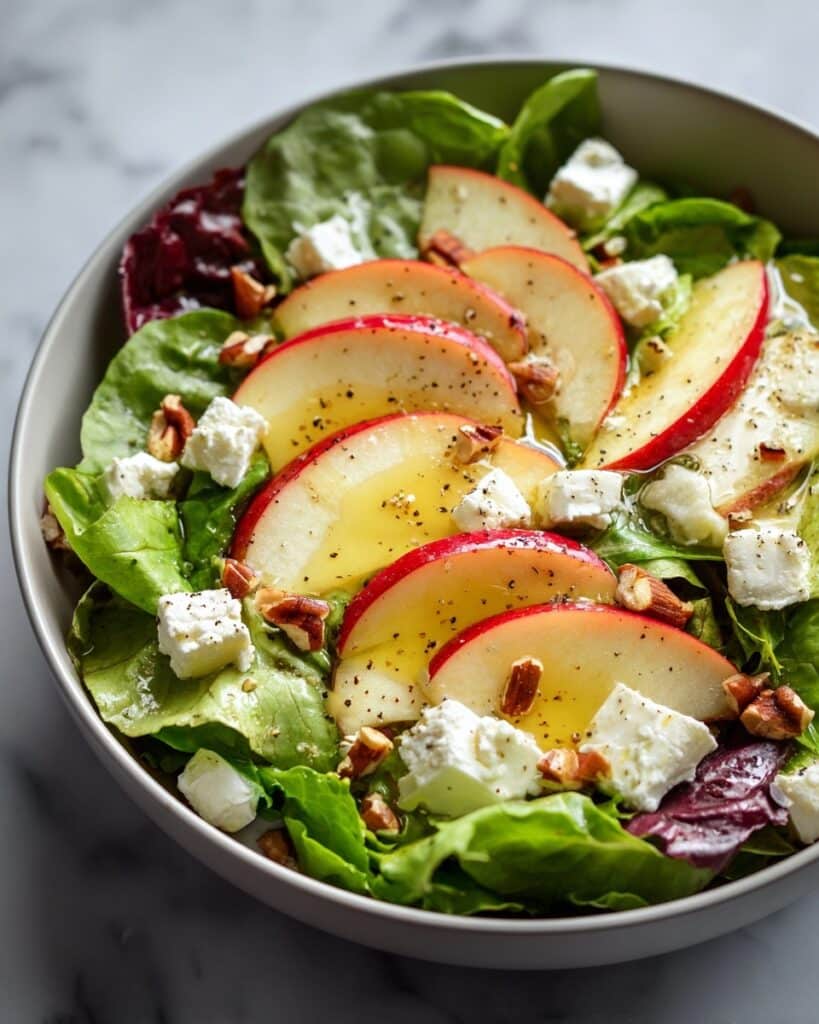 Honeycrisp Apple and Feta Salad Recipe