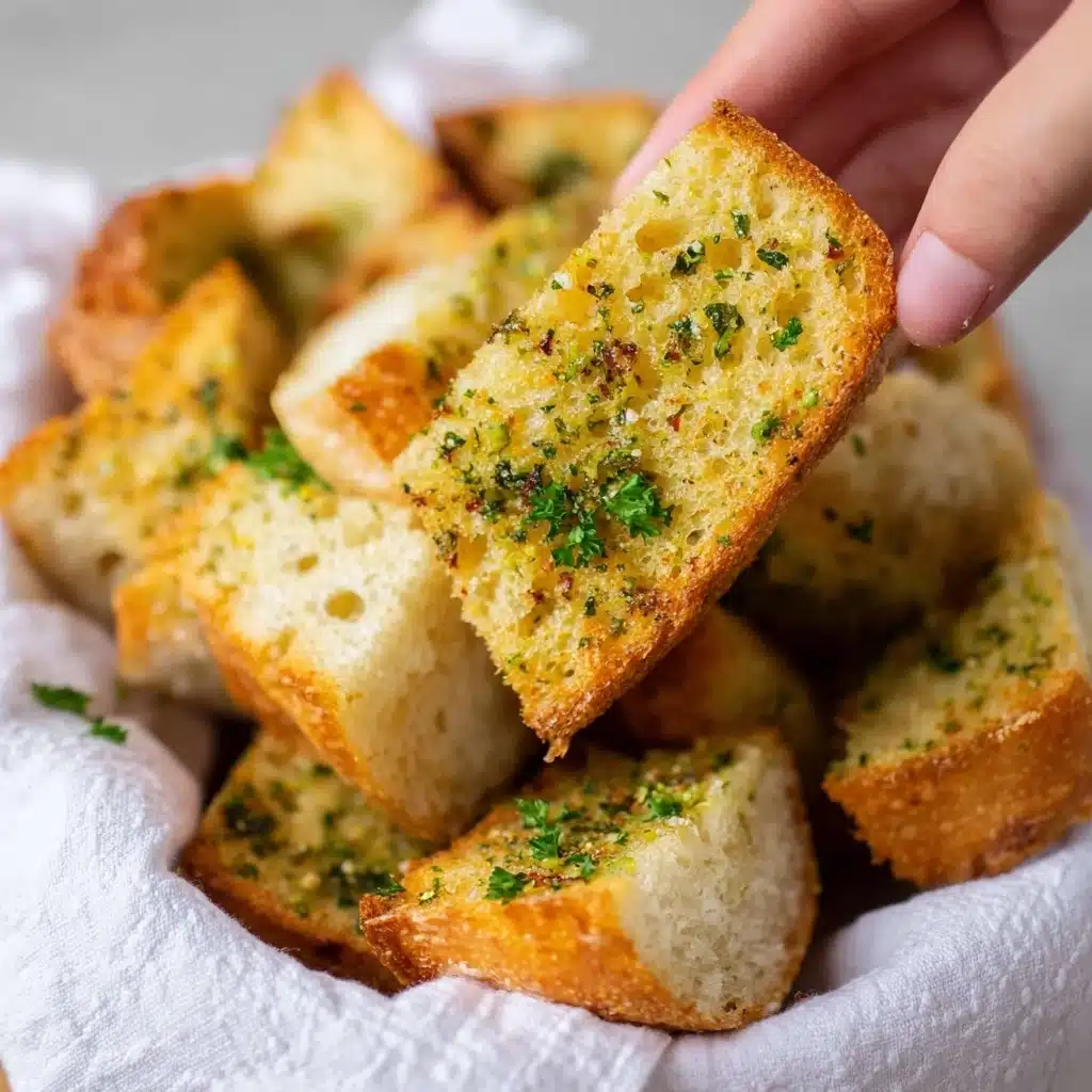 Easy Air Fryer Garlic Bread Recipe - Recipe Image