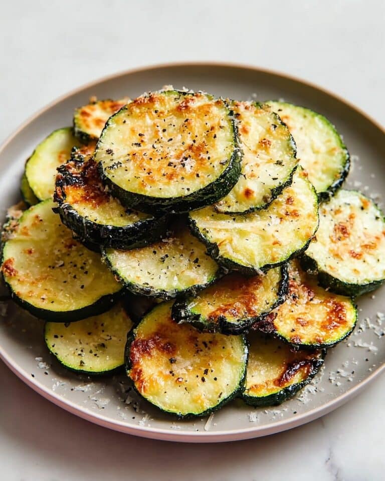 Roasted Zucchini with Parmesan Recipe