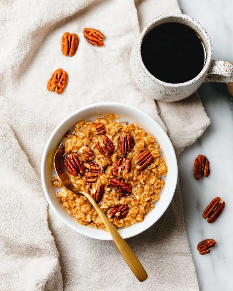 Slow Cooker Pumpkin Pie Oatmeal Recipe