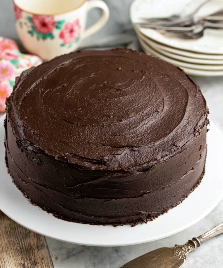 Nanny’s Black Midnight Cake Recipe