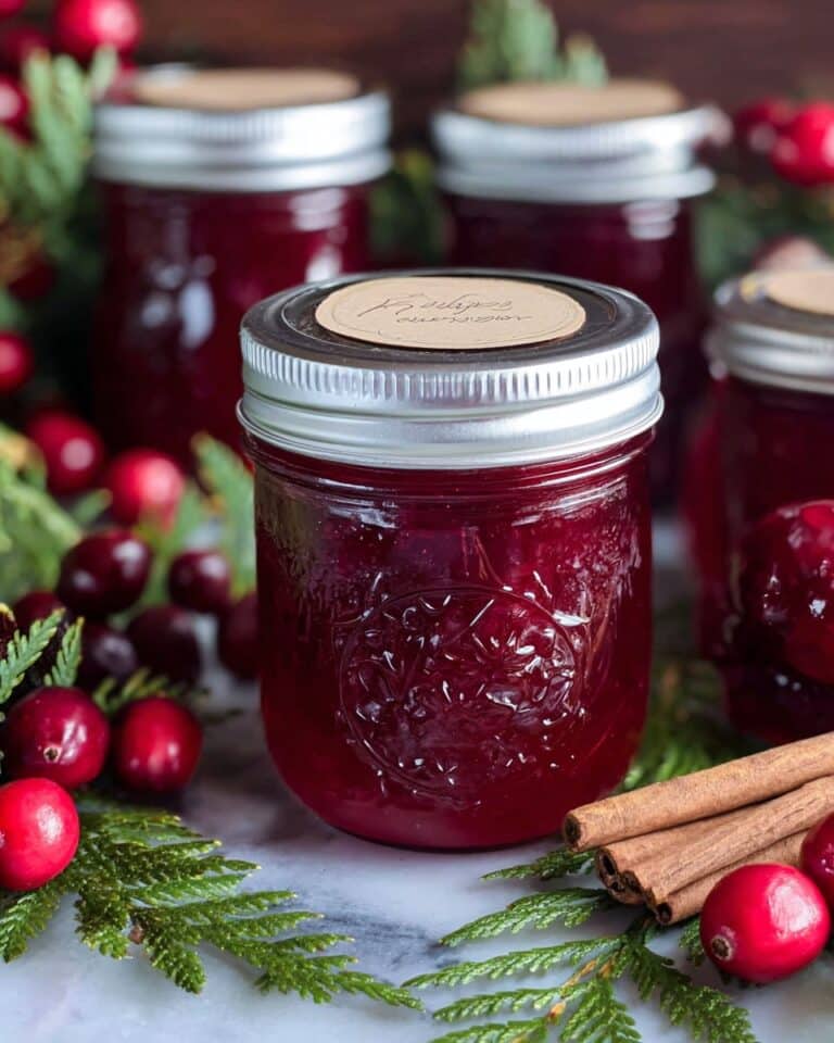 Sweet Christmas Cranberry Jam Recipe