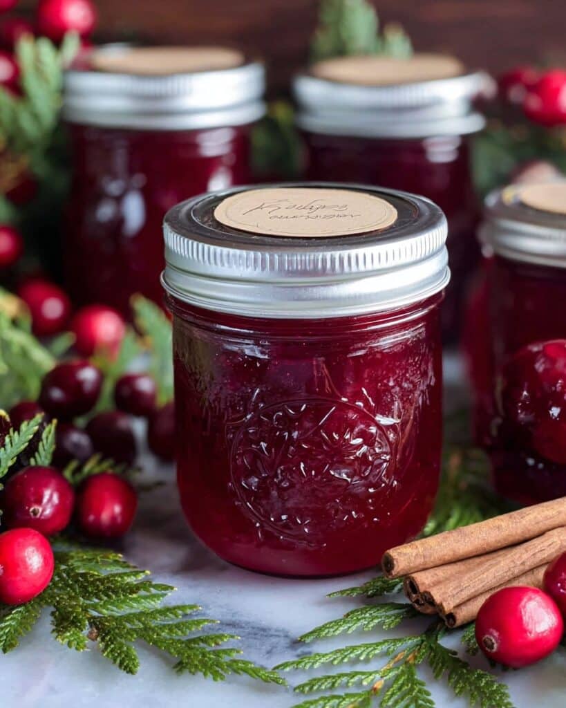 Sweet Christmas Cranberry Jam Recipe