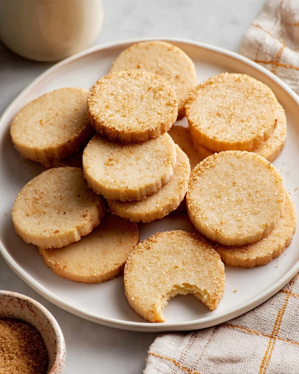 Brown Sugar Shortbread Cookies Recipe | Buttery & Delicious