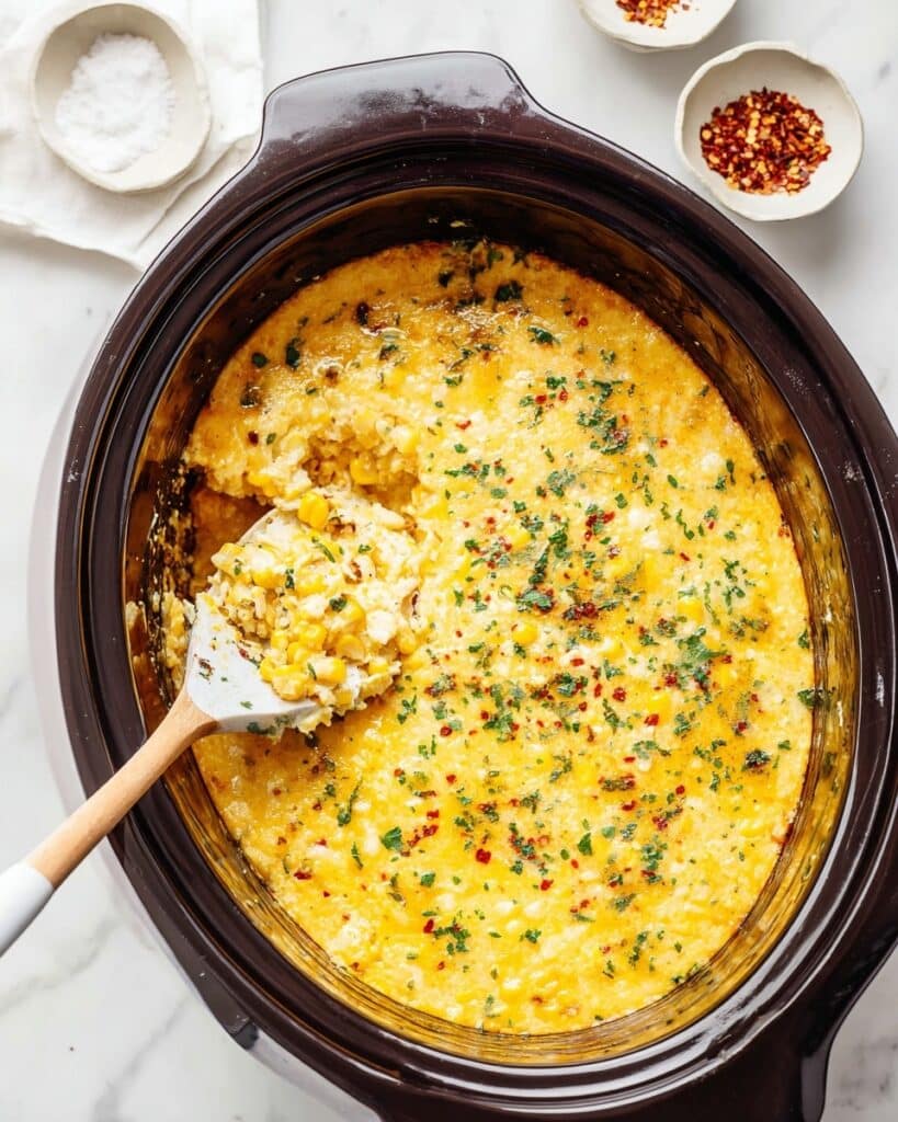 Crockpot Corn Casserole Recipe