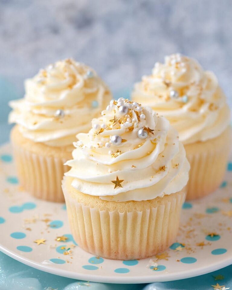 Moist Vanilla Cupcakes Recipe