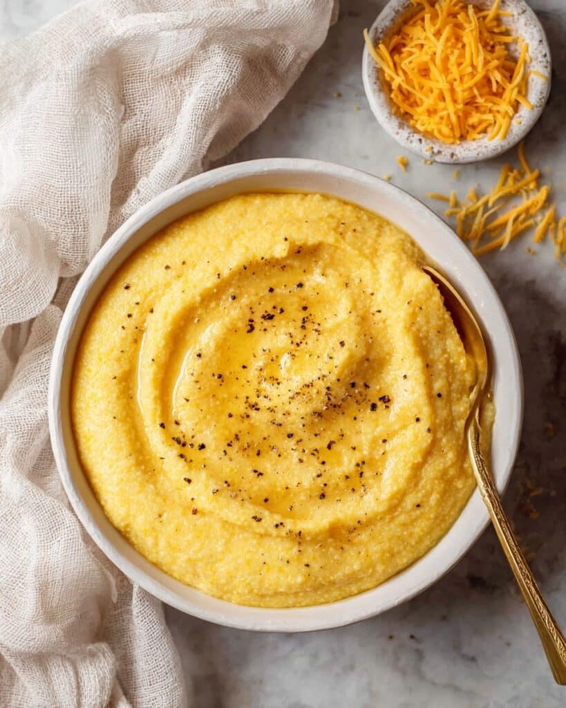 Creamy Southern Cheese Grits Recipe