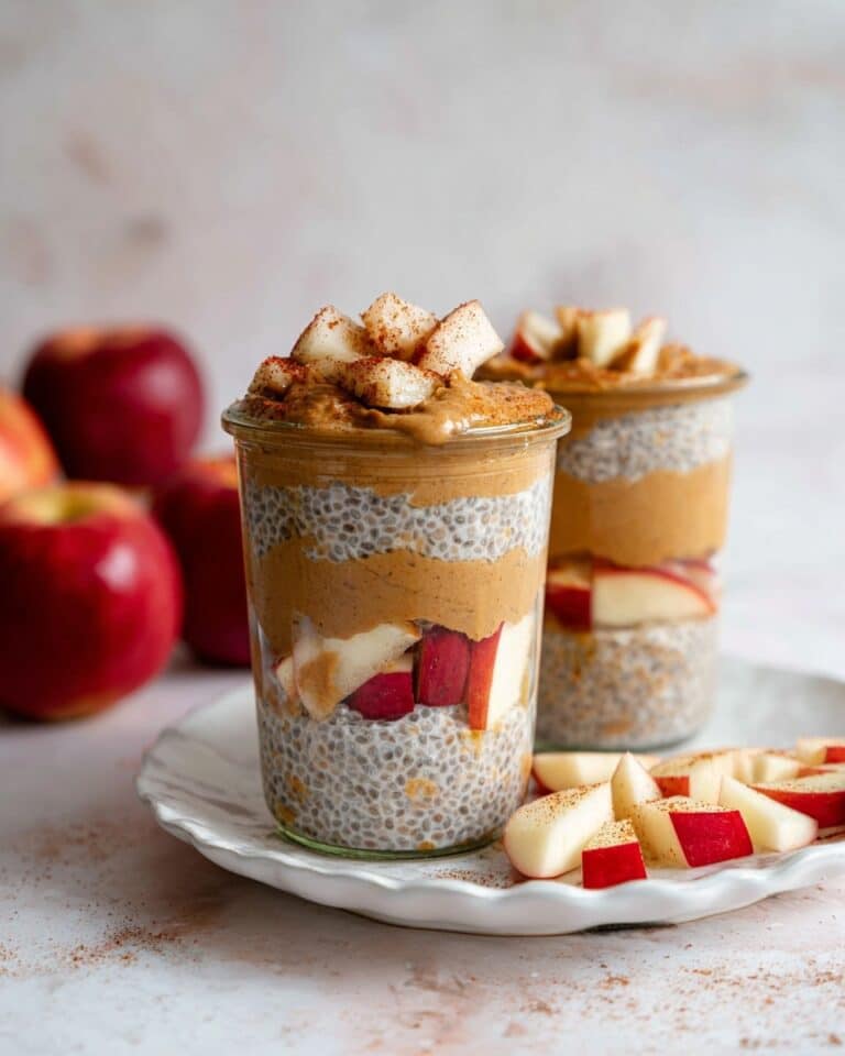 Apple Cinnamon Overnight Oats Recipe