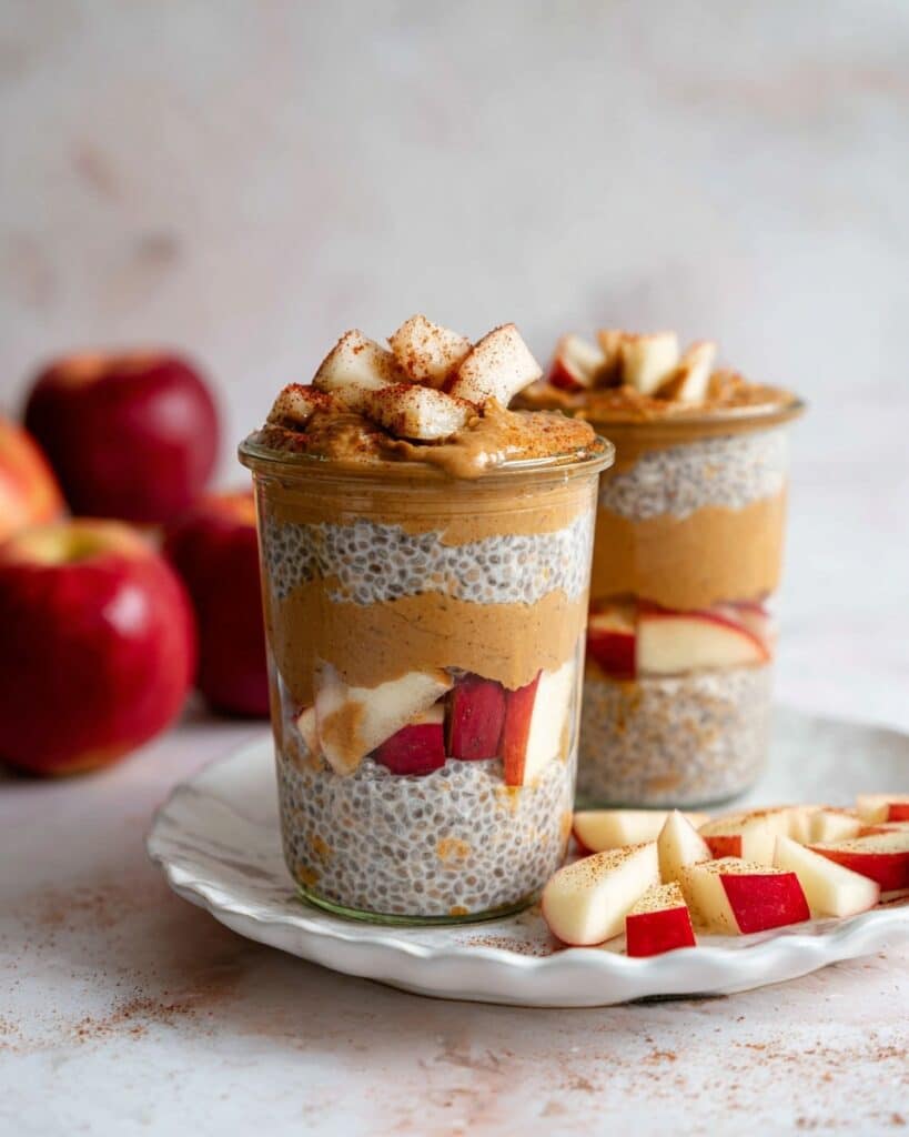 Apple Cinnamon Overnight Oats Recipe