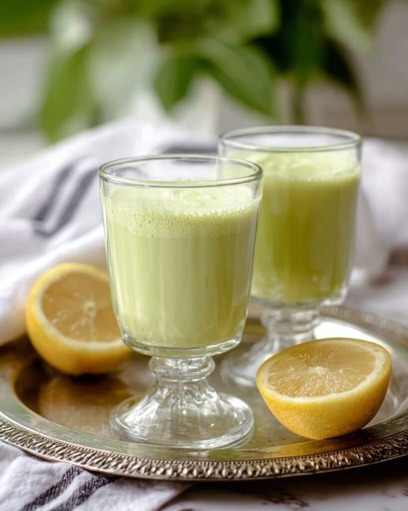 Mediterranean-Style Mint Lemonade (Limonana) Recipe