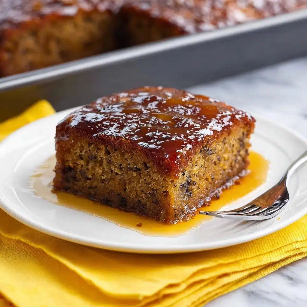 Vintage Prune Cake with Glaze Recipe
