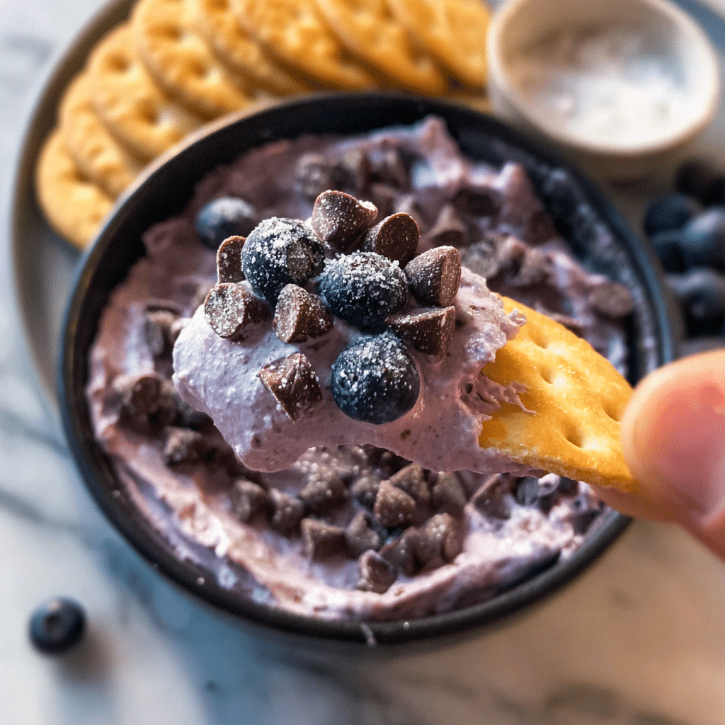 Fresh Blueberry Cannoli Dip Recipe - Recipe Image