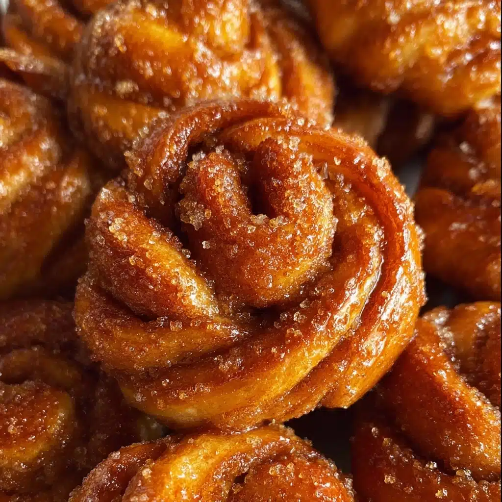 Spiced Pumpkin Crunch Knots Recipe - Recipe Image