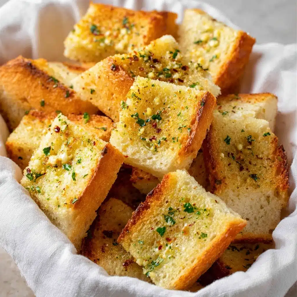 Easy Air Fryer Garlic Bread Recipe - Recipe Image