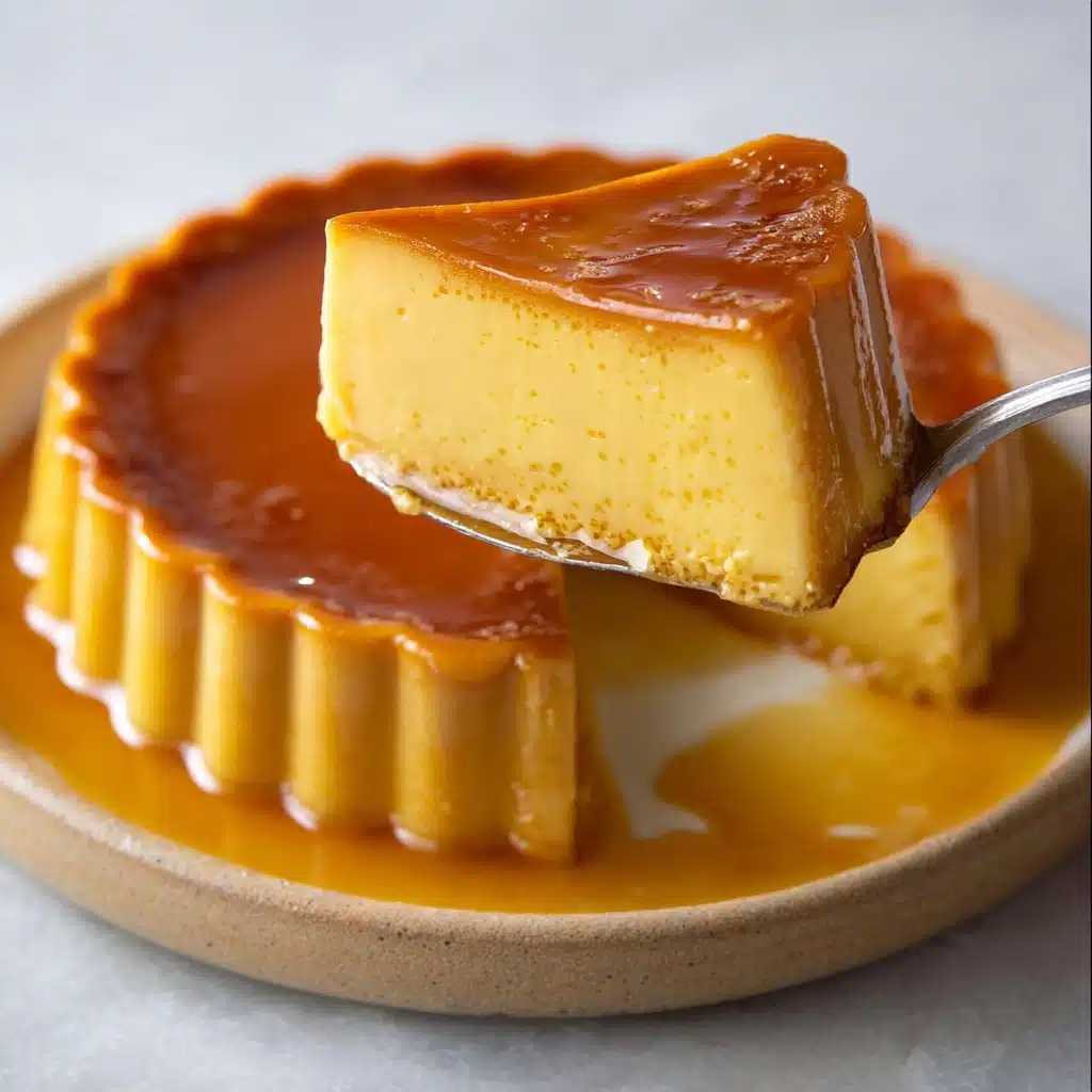 Coconut Caramel Flan Recipe - Recipe Image