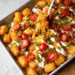 Loaded Tater Tot Nachos Recipe