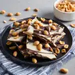 10 Minute Peanut Butter Chocolate Greek Yogurt Bark Recipe