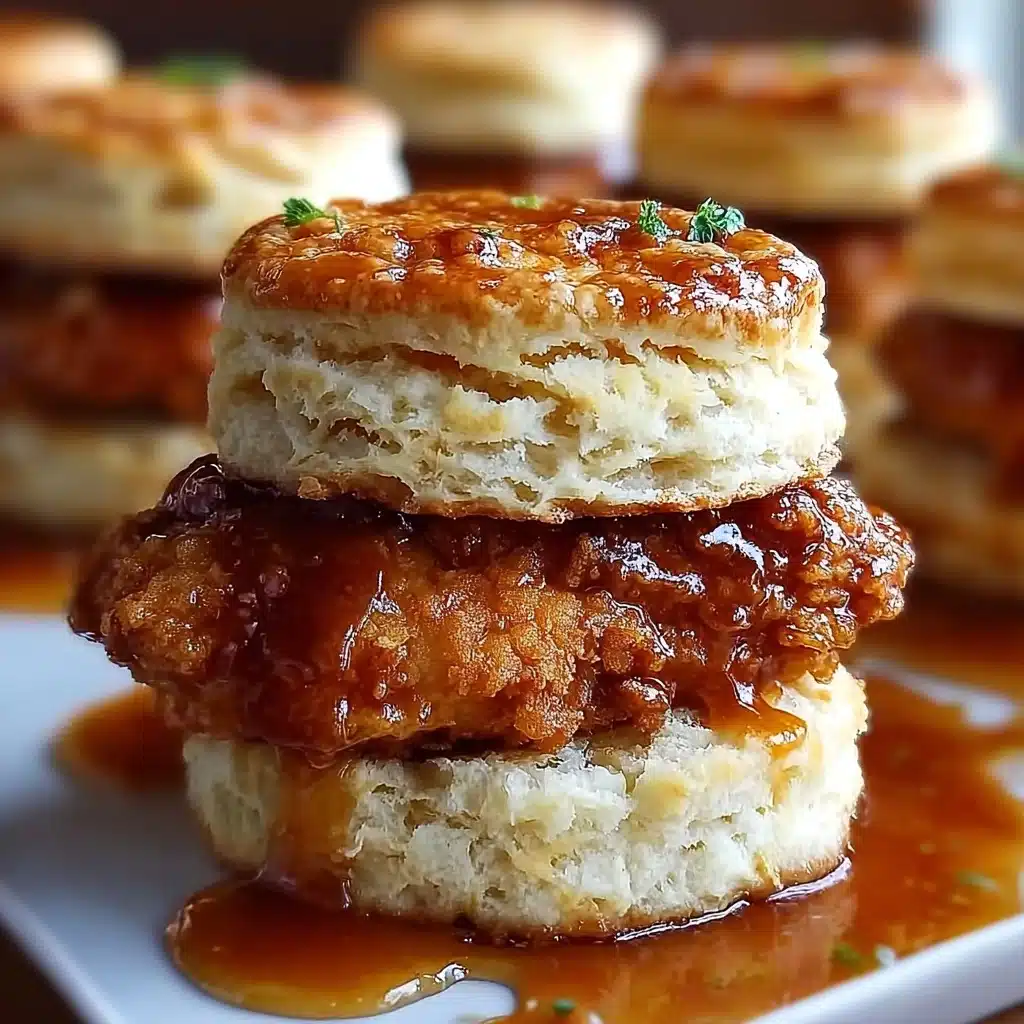 Hot Honey Chicken Biscuits Recipe