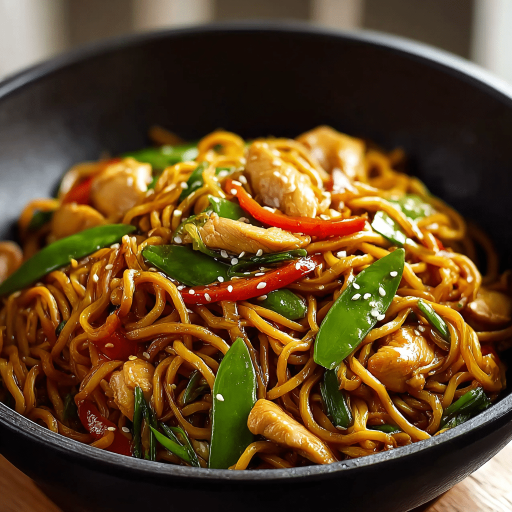 Chicken Lo Mein Recipe - Recipe Image