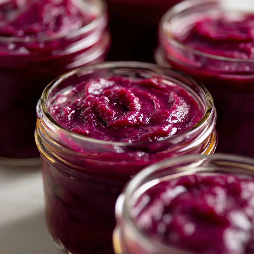 Blueberry Vanilla Applesauce Recipe - Recipe Image