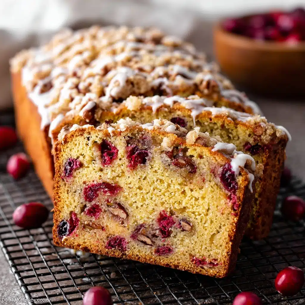 Orange Glazed Cranberry Bread Recipe - Recipe Image