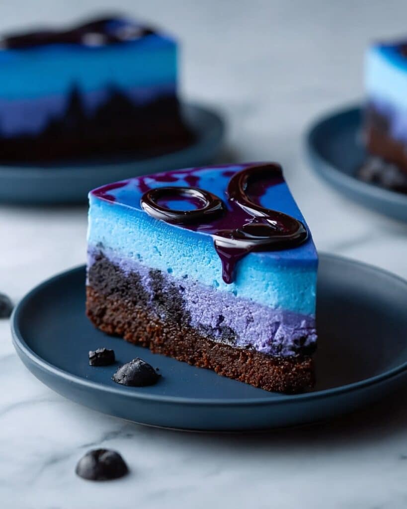 Ravenclaw Midnight Blueberry Cheesecake Recipe