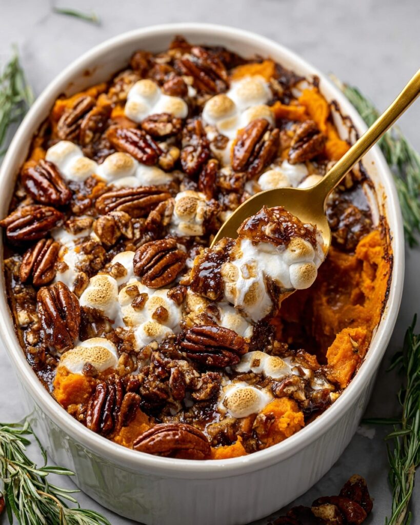 Southern Maple Sweet Potato Casserole Recipe