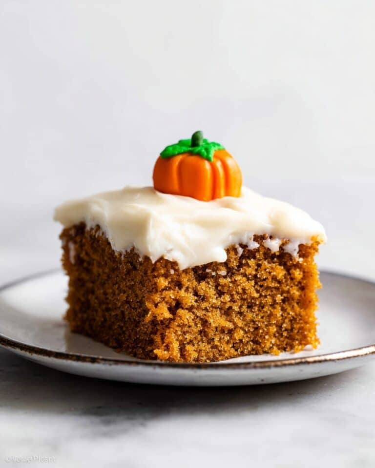 Pumpkin Cake with Cream Cheese Frosting Recipe