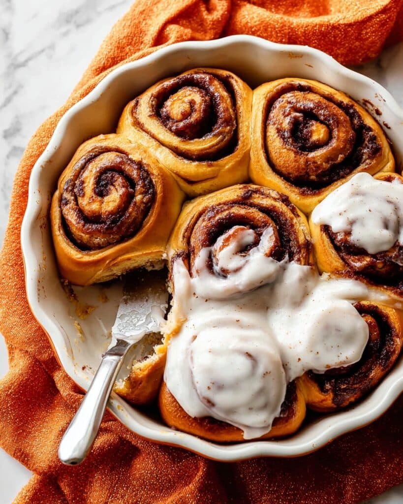 Pumpkin Cinnamon Rolls Recipe