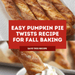 Easy Pumpkin Pie Twists Recipe