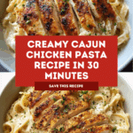 Five-Ingredient Creamy Cajun Chicken Pasta in 30 Minutes Recipe