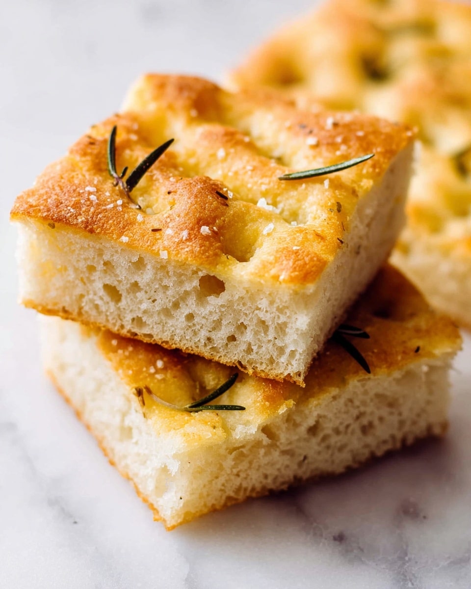 Roasted Garlic Rosemary Focaccia Bread Recipe