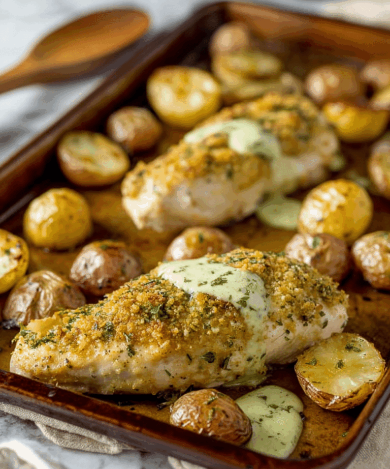Sheet Pan Chicken with Roasted Potatoes Recipe