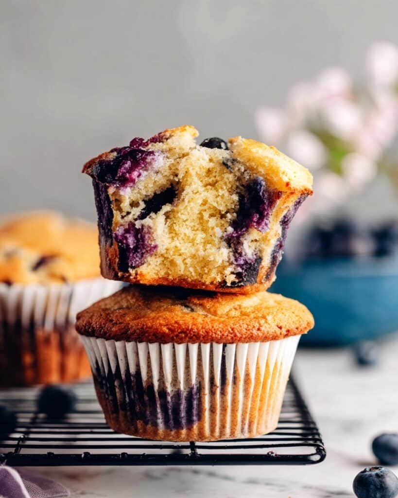 Almond Flour Blueberry Muffins Recipe