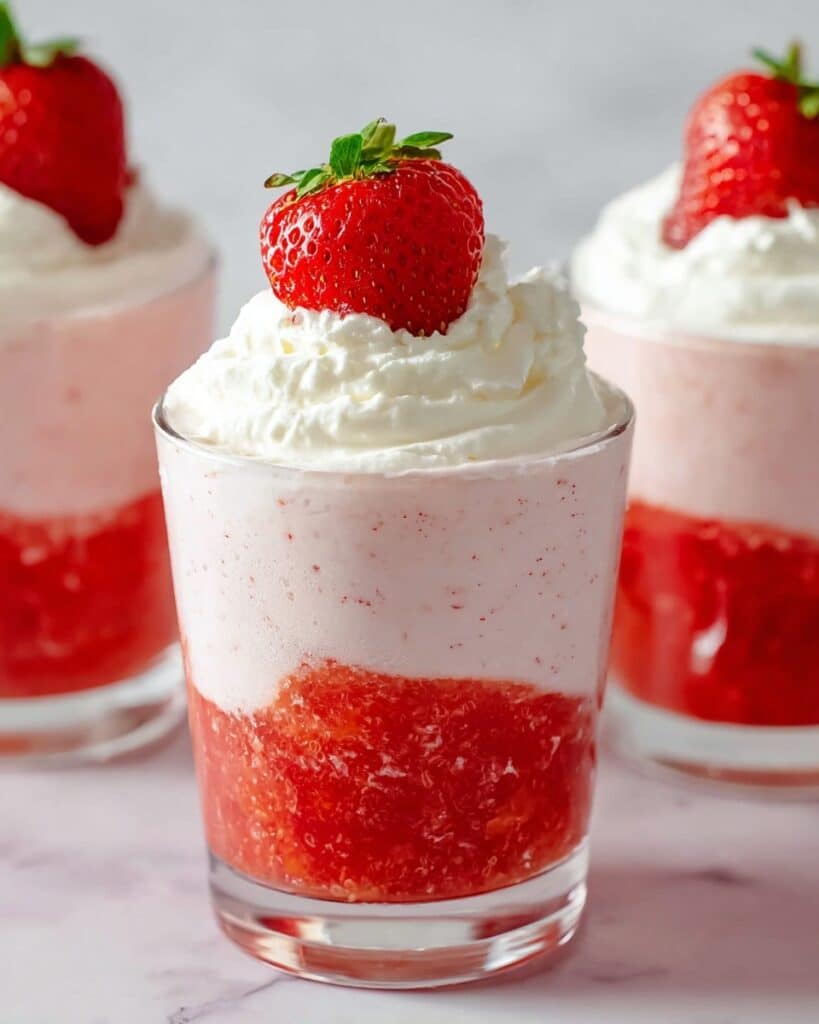 Creamy Strawberry Mousse Recipe