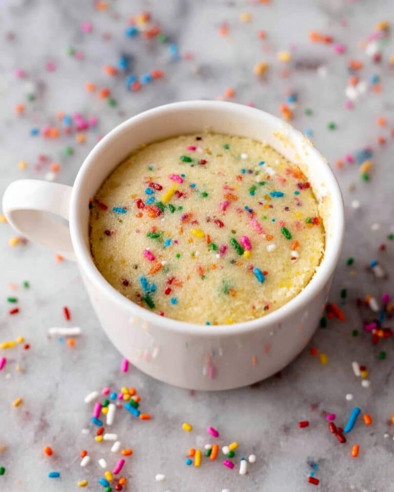 Vanilla Mug Cake Recipe