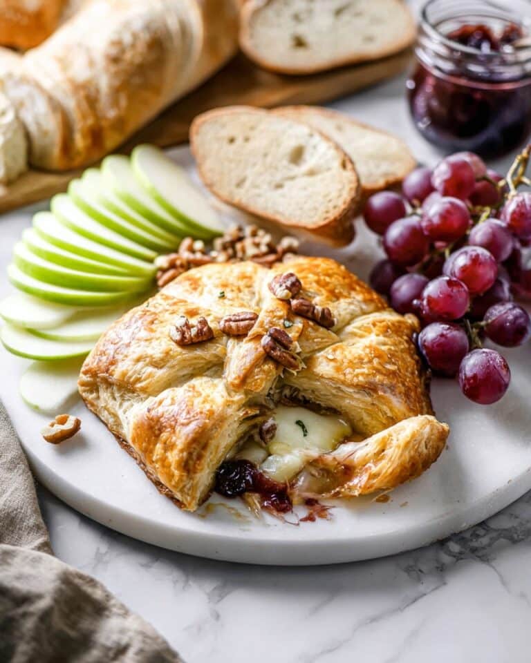 Baked Brie in Puff Pastry Recipe