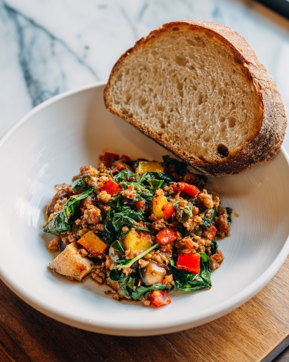 Ground Beef Ratatouille Skillet Recipe