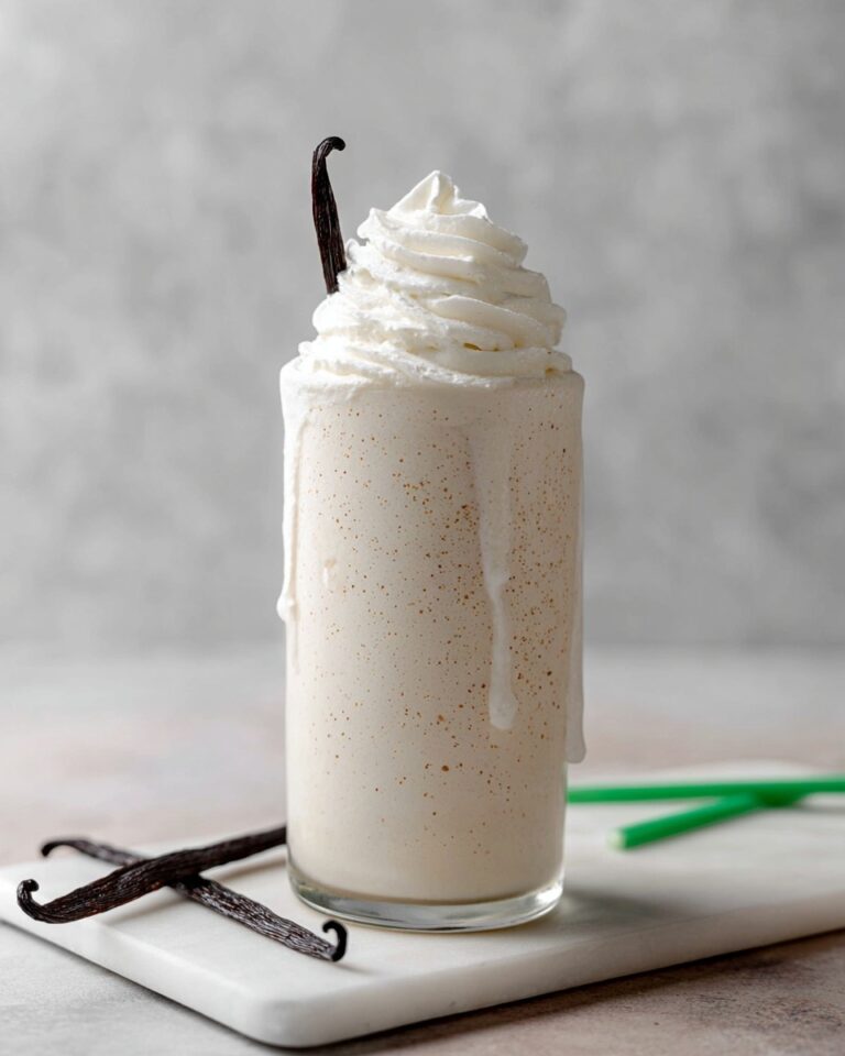 Vanilla Bean Frappuccino (No Ice Cream) Recipe