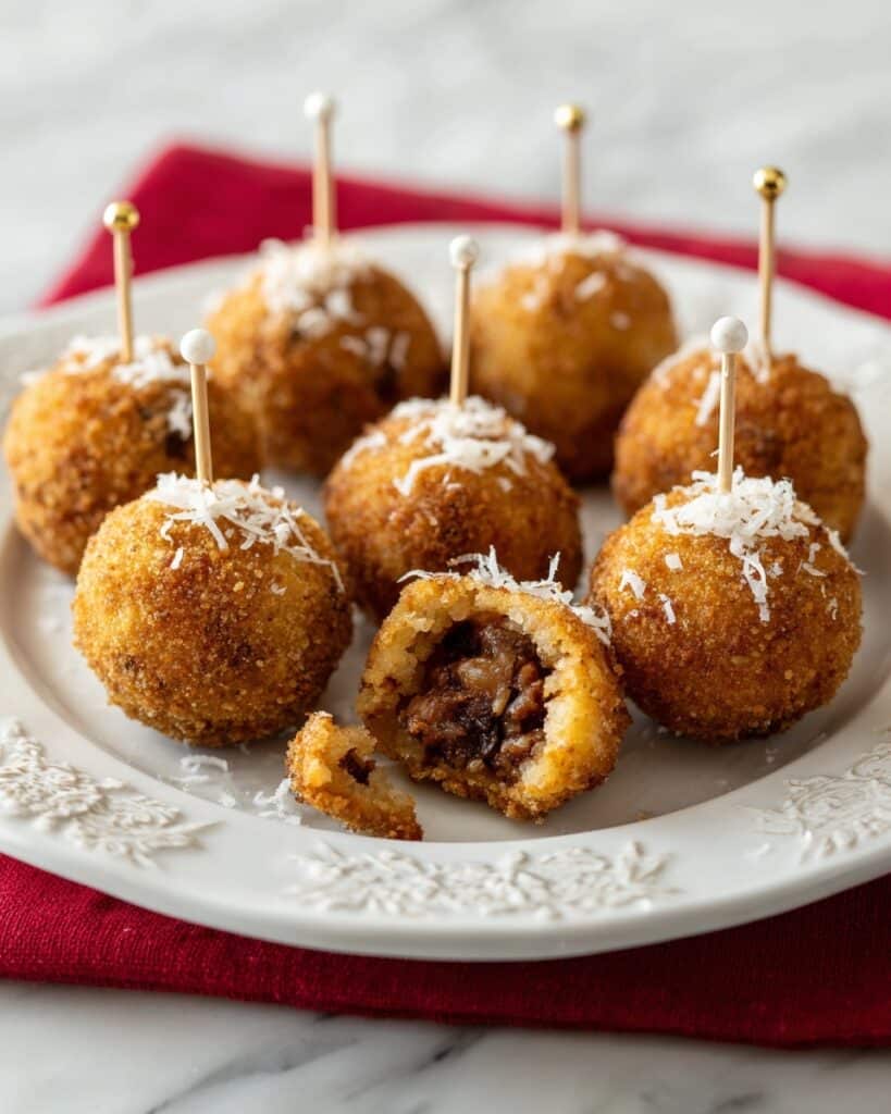 Truffled Porcini Arancini Recipe