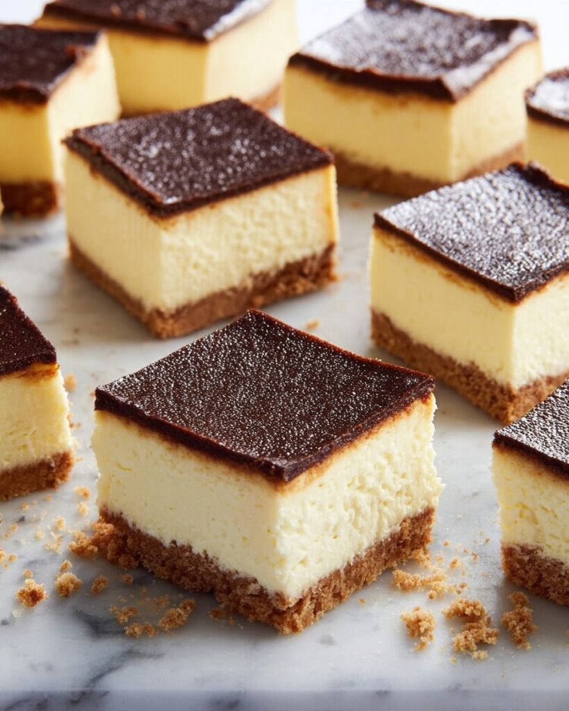 Basque Cheesecake Bars Recipe