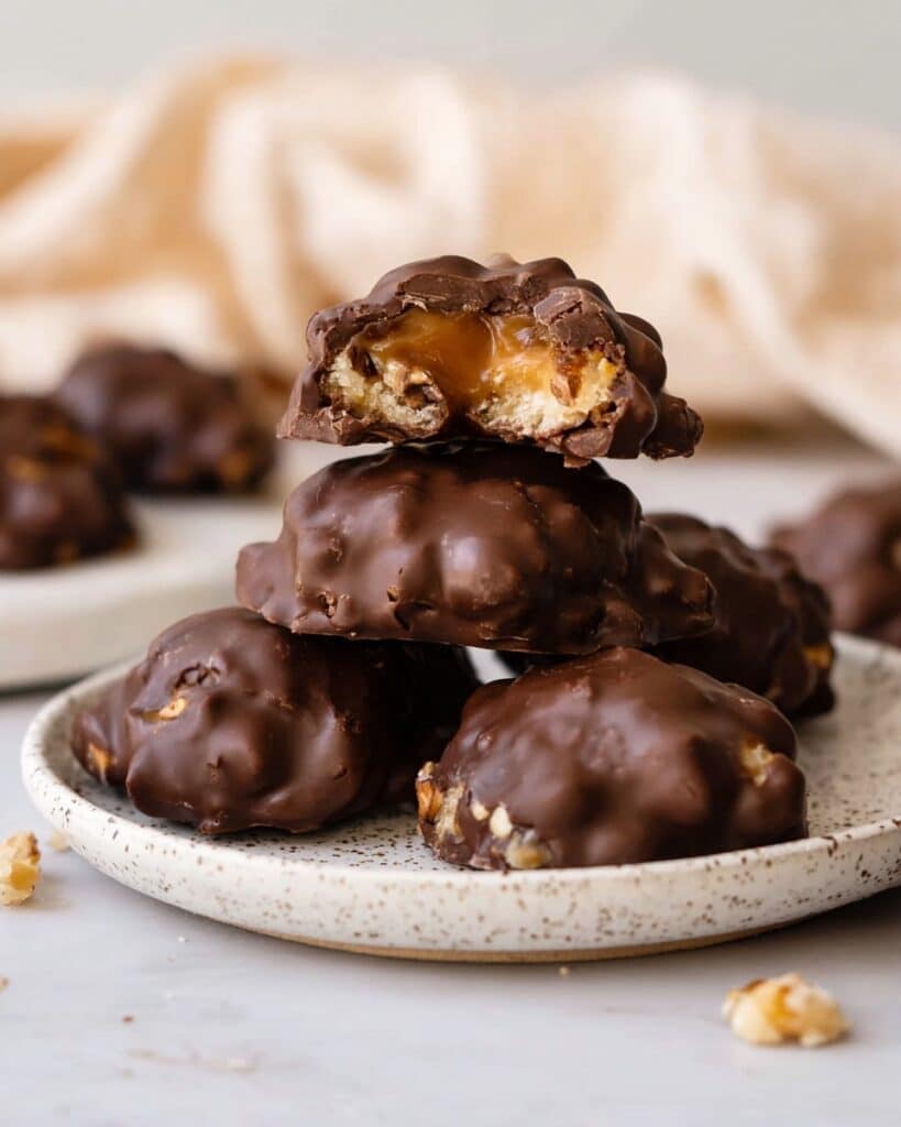 Homemade Chocolate Turtles Recipe