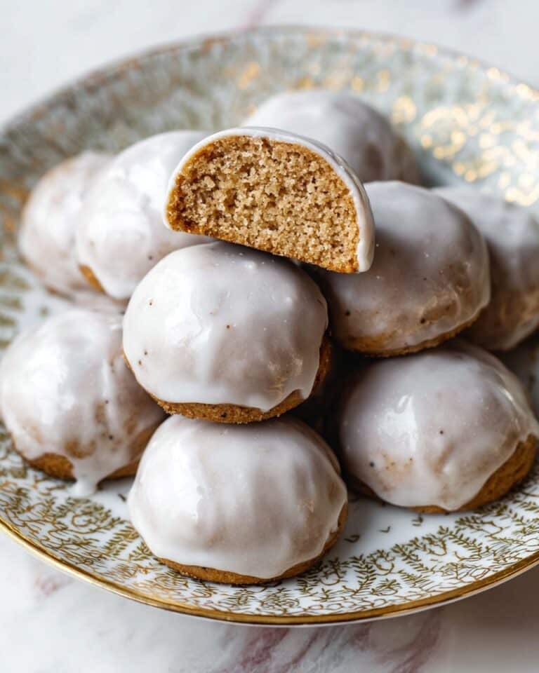 Best Ginger Cookies with Orange Clove Icing Recipe